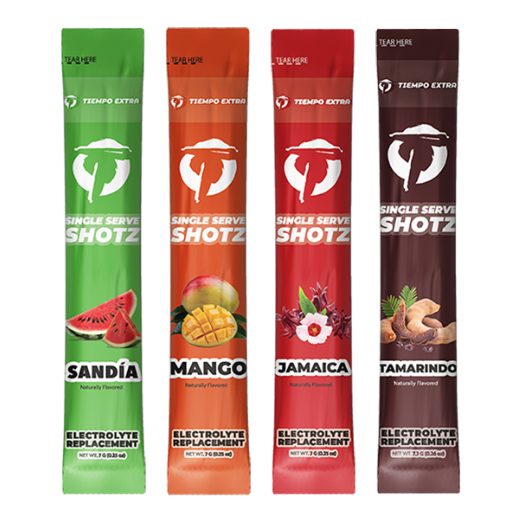 Overtime Tiempo Variety Pack Extra Sugar Free Shotz  from Columbia Safety